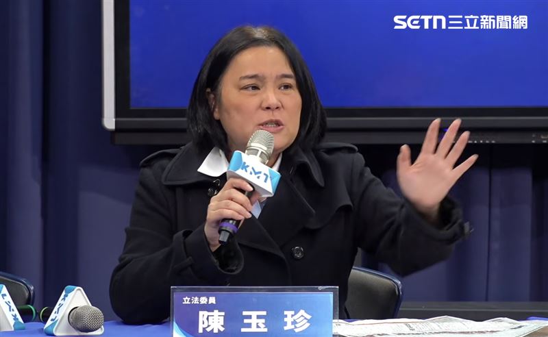 陳玉珍透露，廈門台商協會會長請她協助邀請藍委參加周年慶。（圖／翻攝畫面）