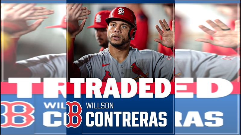 紅雀把強打康崔拉斯（Willson Contreras）送往紅襪。（圖／翻攝自MLB X）