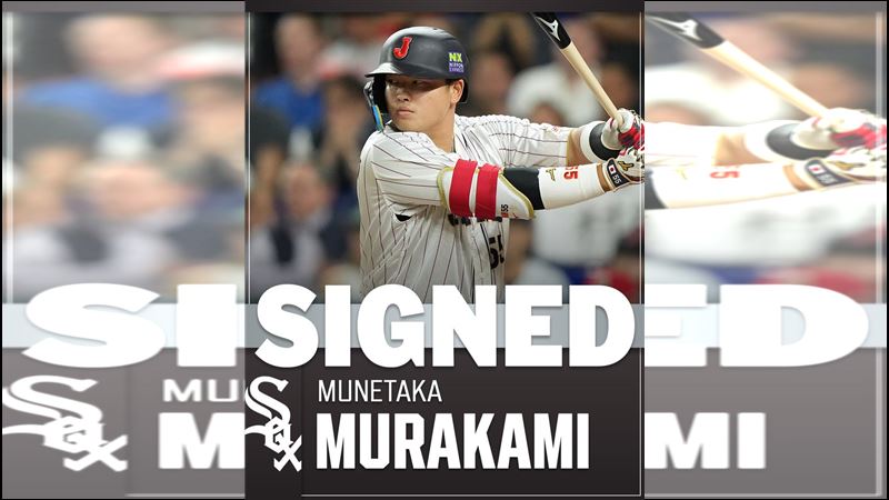 村上宗隆加盟白襪。（圖／翻攝自MLB X）