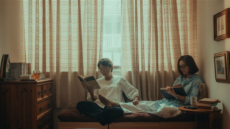 劉瑞琪（右）坦白與曹蘭（左）曾是一對戀人。（圖／六魚文創提供）