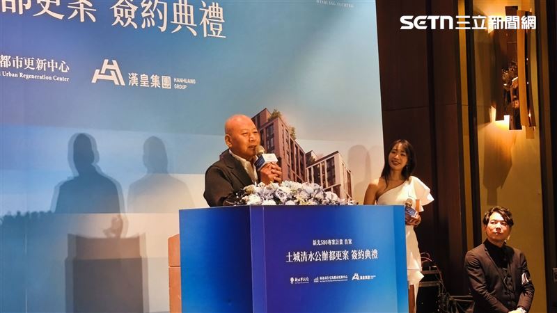 孫正乾表示，早期營造技術不如現在，房屋重建後結構將更加穩健，可稱作百年建築、傳承三代，鼓勵老屋屋主不要輕易放棄都更機會。（圖／記者陳韋帆攝影）