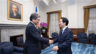 自民黨高層拜會賴清德：台日關係史上最佳