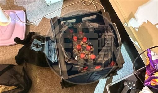 獨／張文最後落腳處曝　凌亂房藏15汽油彈