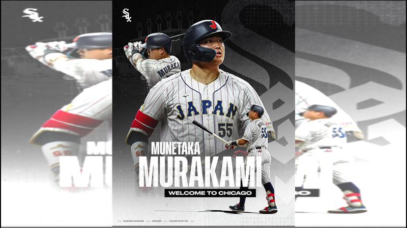 村上宗隆加盟白襪。（圖／翻攝自白襪 X）