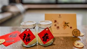 北投麗禧溫泉酒店於除夕至初二期間，贈送每位入住房客新春限定「桂花奶酪」，象徵富貴吉祥、迎春納福。（圖／飯店旅宿業者提供）