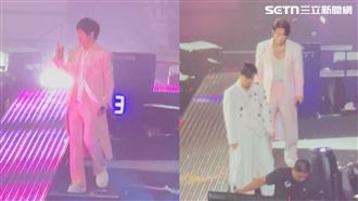 五月天阿信跌落舞台濺血　相信音樂曝傷勢