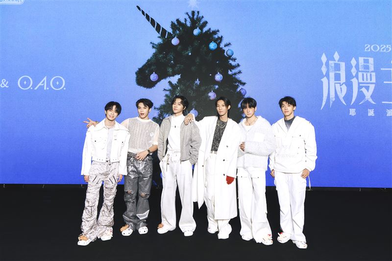 Ozone舉辦「浪漫主意」耶誕派對與粉絲同樂。（圖／索尼音樂提供）