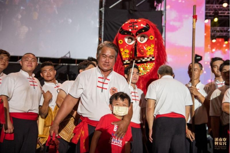 溪南寮金獅陣黃水樹教練。（圖／翻攝自台南市文化資產管理處）