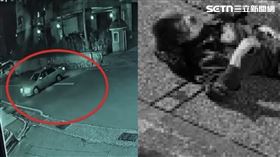 基隆,基隆市,中正區,男子,男女,鮮血,車禍,駕駛,女子,肇事者,女朋友,男朋友,前男友（圖／翻攝畫面）