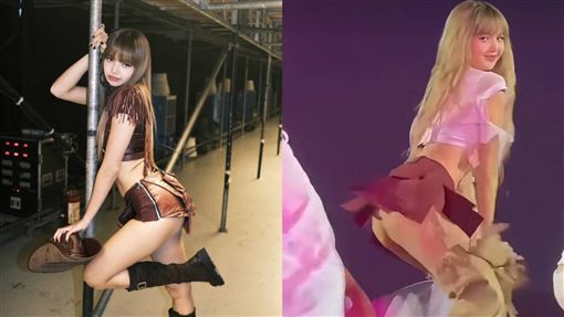 Lisa露翹臀登台　遭小粉紅砲轟：帶壞小孩