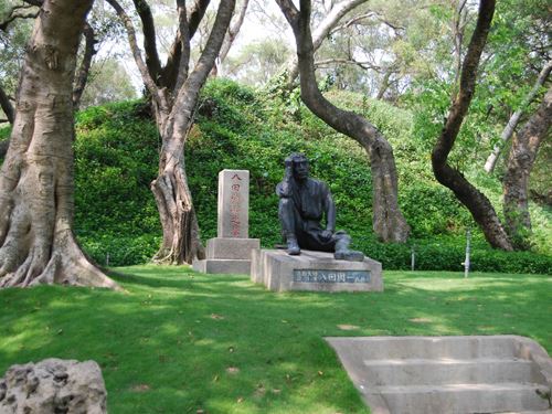 八田與一銅像。（圖／翻攝自「烏山頭水庫風景區」官網）