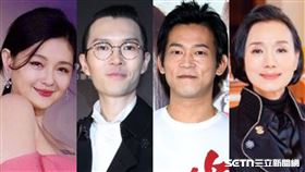 大S（左起）、方大同、顏正國、坣娜。（合成圖／資料照、翻攝自大S臉書）