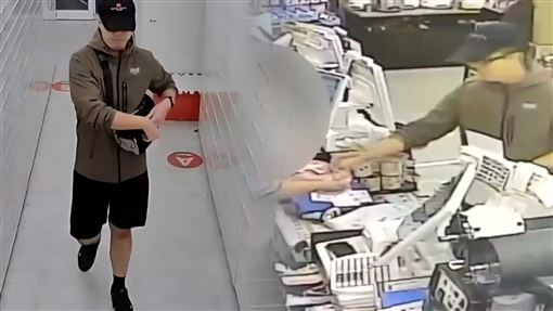 張文網購刀械、煙霧彈行兇　領貨影像曝光