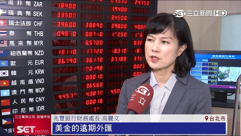 兆豐銀行財務處長高麗文受訪