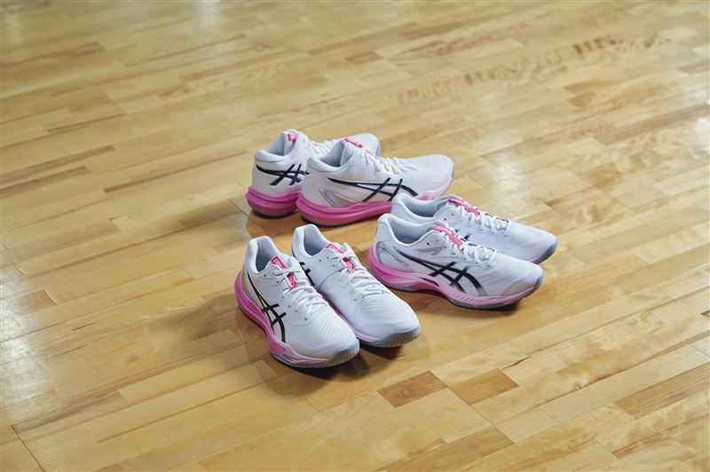 ASICS同步發表全新「HARUKAZE PACK」春風系列排球鞋。（圖／品牌業者提供）