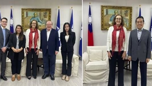 AIT見國民黨高層重申：支持台灣強化防衛