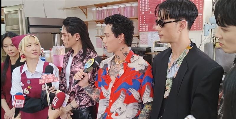 陳明珠(左起)、Lulu、TRASH、黃偉晉（圖／記者鍾智凱攝影）