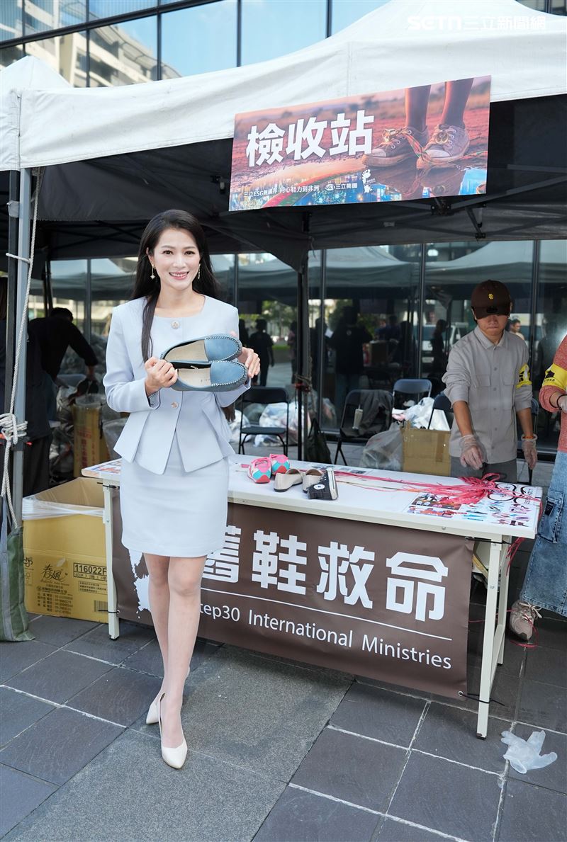 主播李文儀分享，過去曾看到「舊鞋救命」相關行動就深受感動