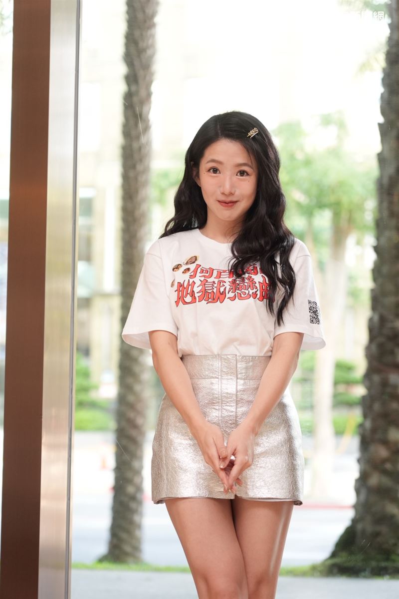 郭書瑤現實生活中空窗7年。（圖／記者鄭孟晃攝影）