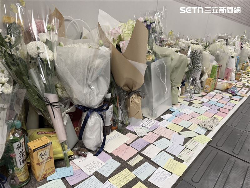 北捷M7悼念余家昶。（圖／記者李育道攝影）