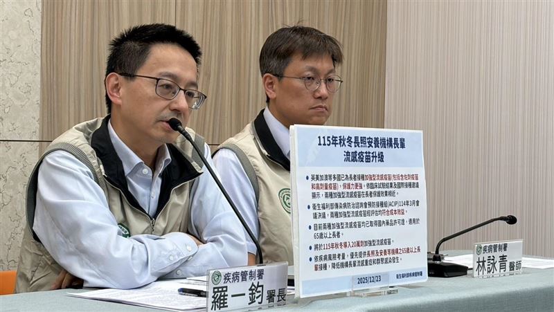 流感疫苗升級擴大至全長者？羅一鈞回應了