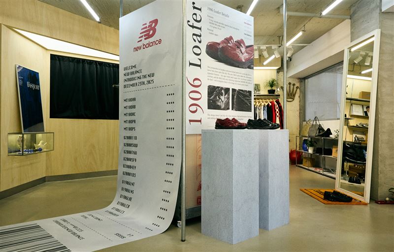 New Balance攜手OPMM限時展出風格鞋款。（圖／品牌業者提供）