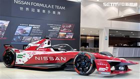 Nissan Formula E GEN3 Evo電動方程式冠軍賽車。（圖／記者鍾釗榛攝影）