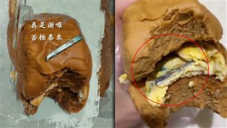 差一口…饅頭夾蛋「吞刀割喉」稽查結果曝