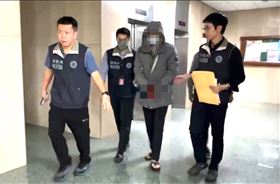 ▲台北市林姓男子在網路上發文「隨機殺人預告」等語，被檢警調拘提到案。（圖／翻攝畫面）