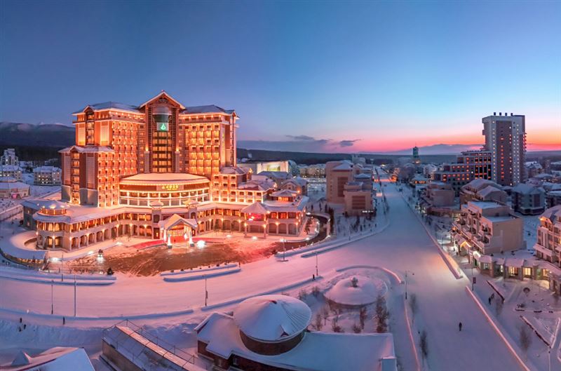三池淵旅遊區新飯店未來可能主要吸引中國遊客。（圖／翻攝勞動日報）