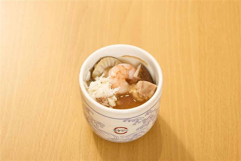 芡汁蟹肉茶碗蒸$80。（圖／品牌業者提供）