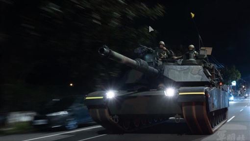 M1A2T首次戰備偵巡　執行新竹防護演練