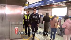 北捷警空窗1900。捷運警察，警力，台北捷運，北捷。