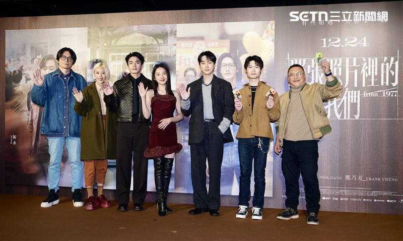 郭德君（右二）與振永在片中有多場對打戲。（圖／記者趙于瑩攝影）