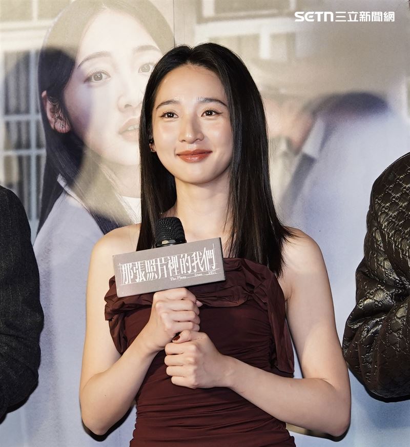 李沐在電影中飾演女主角范賢英。（圖／記者趙于瑩攝影）