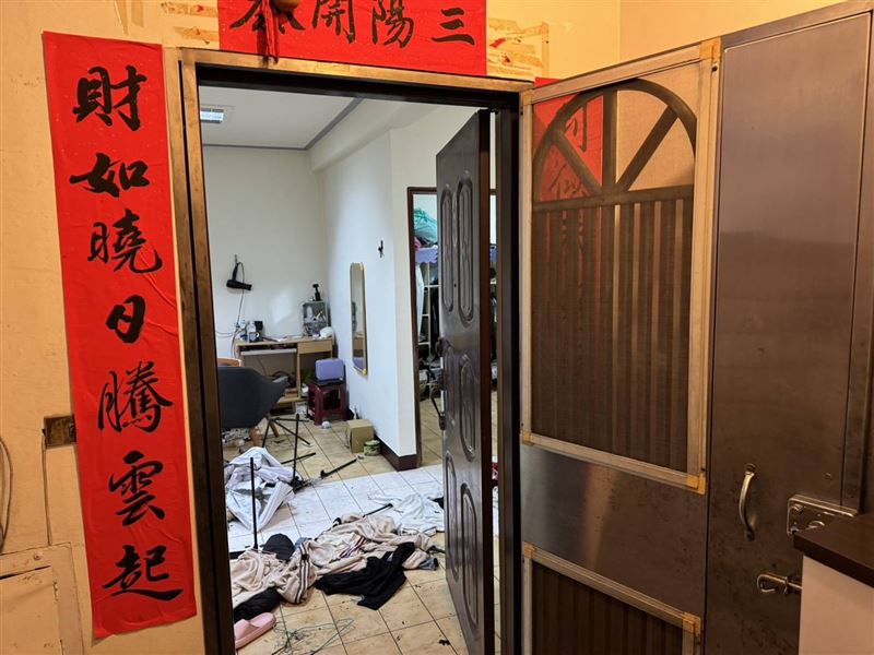 受傷男子已被送往鄰近的林口長庚醫院進行清創治療。（圖／翻攝畫面）