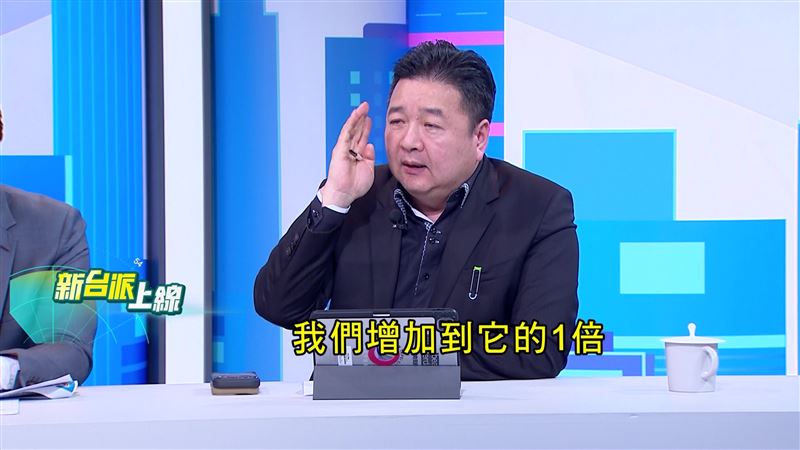 張文案暴露捷運警力不足的漏洞，市議員林金結要求新北市環狀線警力要是北市的兩倍。（圖／新台派上線）