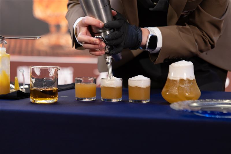 AJ HOTEL新竹安捷國際酒店主辦的首屆「AJ調酒創意大賽」。（圖／AJ HOTEL提供）