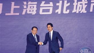 雙城論壇27、28日登場，台北市長蔣萬安（右）將與上海市長龔正（左）會面。