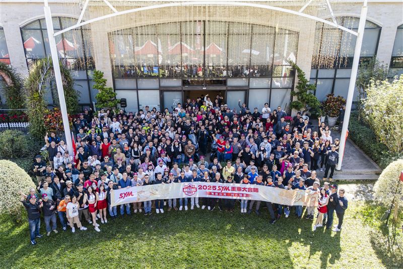 SYM 2025 AMAZING TAIWAN重車大會師，驚艷台灣、同心齊聚。（圖／業者提供）
