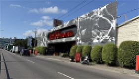 一對男女倒臥泰山某摩鐵內，送醫時無生命徵象（圖／記者莊淇鈞攝影）