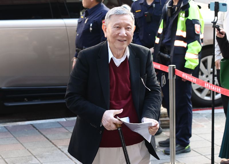 台北地方法院日前審理京華城等案，威京集團主席沈慶京（圖）面帶笑容出庭應訊