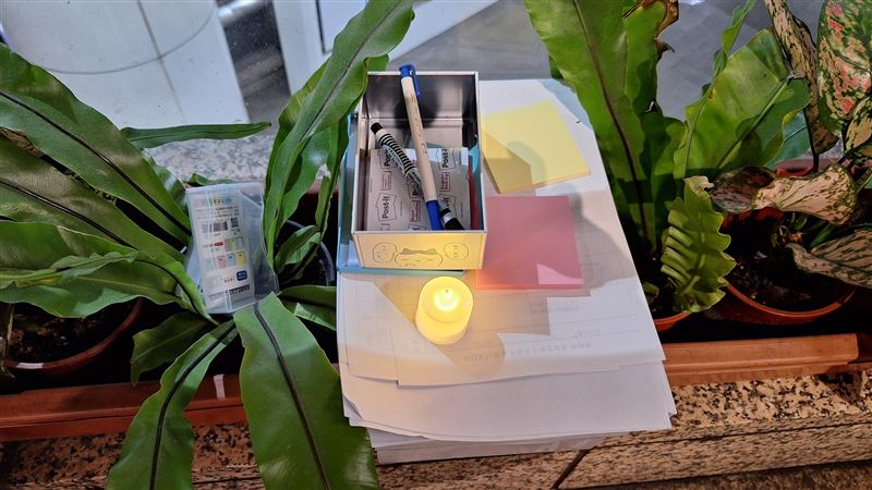 民眾前往事發現場哀悼，北捷將設悼念牆。（圖／翻攝自台北捷運臉書）