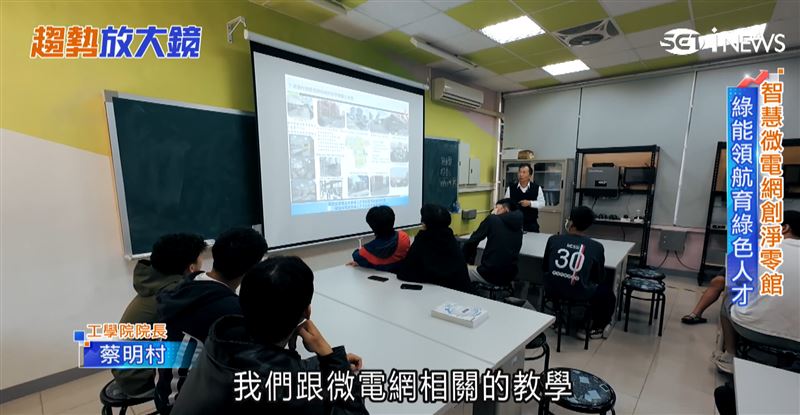 產學攜手創淨零校園，砸億元創微電網基地