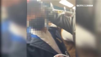 捷運肉搏！阿伯不滿被踹　怒扯女乘客假髮