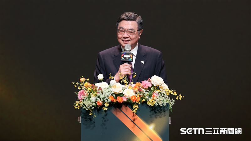 114年體育運動經營獎頒獎典禮，行政院長卓榮泰致詞。（圖／記者劉彥池攝影）