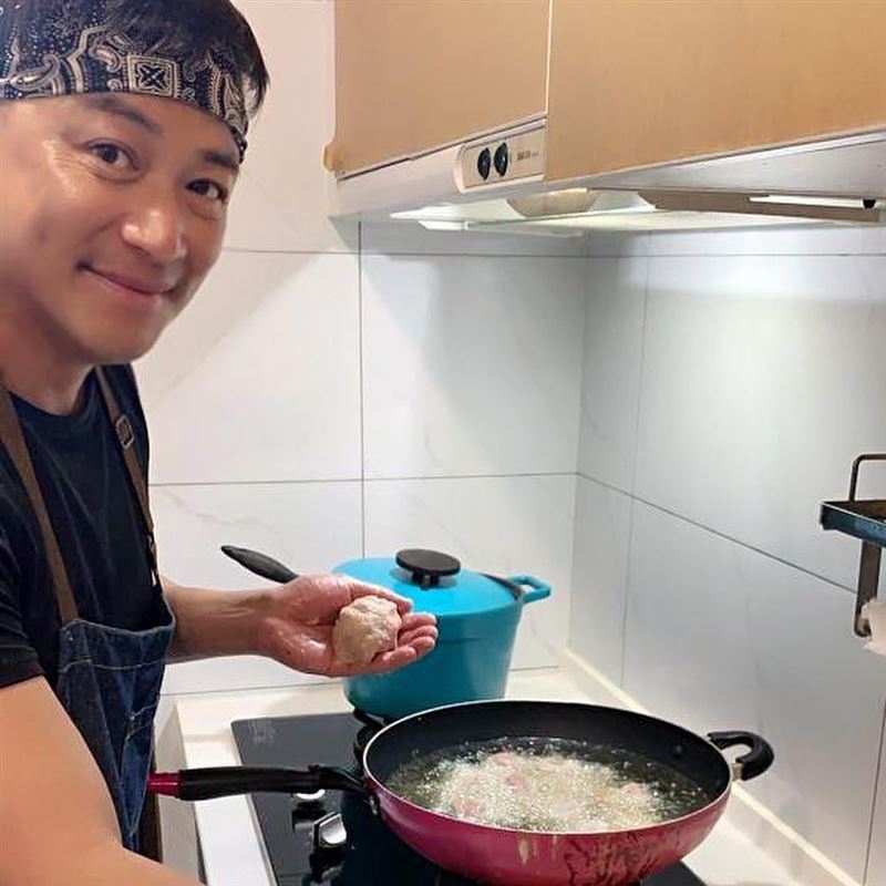 江宏恩私下愛做料理。（圖／翻攝自江宏恩IG)