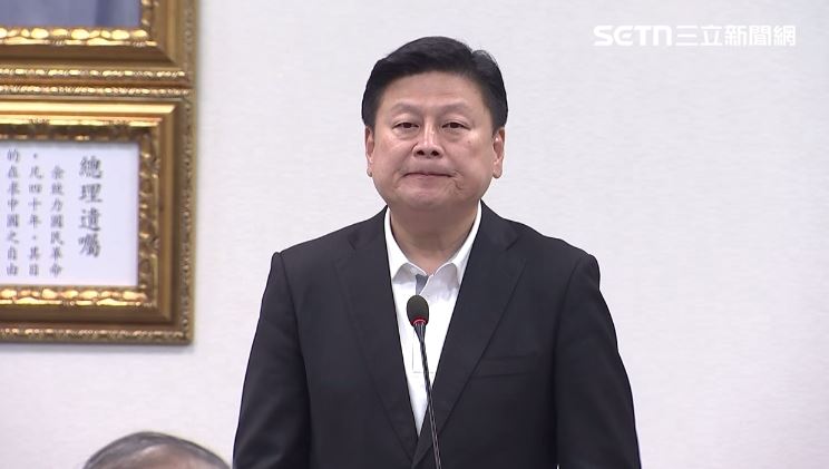 傅崐萁於國民黨中常會上說明彈劾總統案時程。（圖／翻攝畫面）