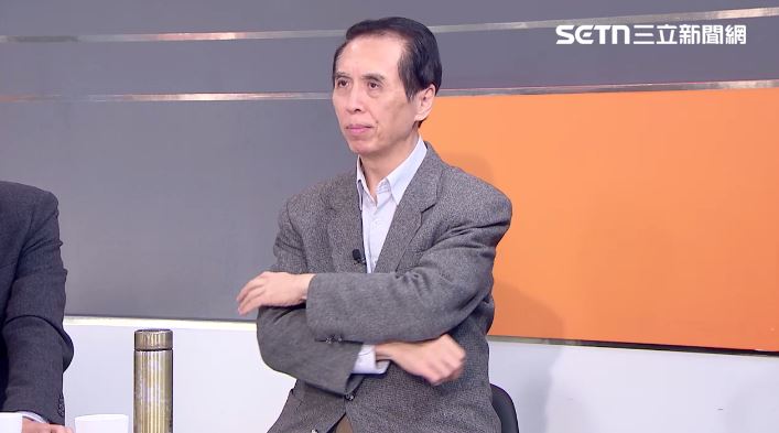 陳學聖說藍白合架構。（圖／前進新台灣）