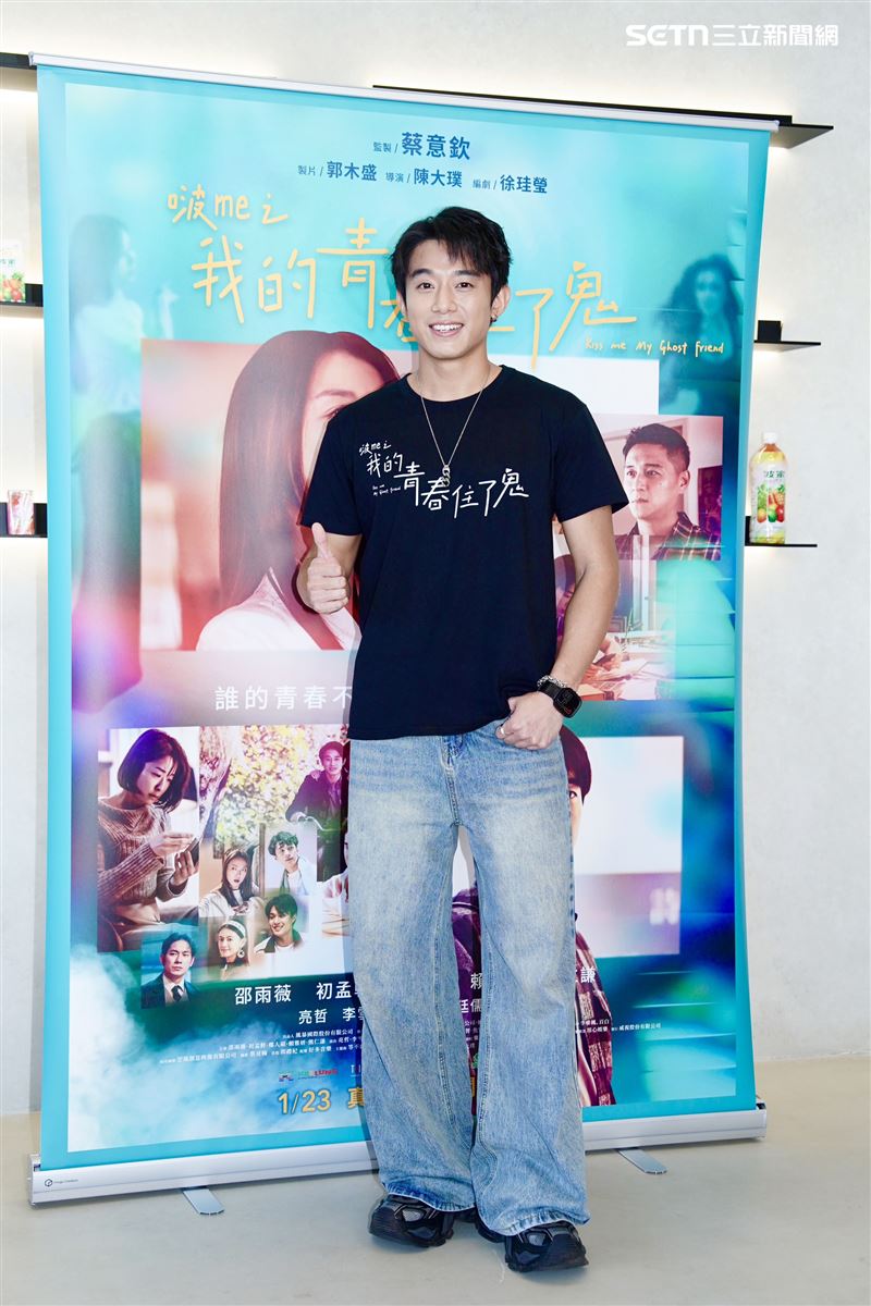 初孟軒事前特地到廟裡求了護身符。（圖／記者趙于瑩攝影）